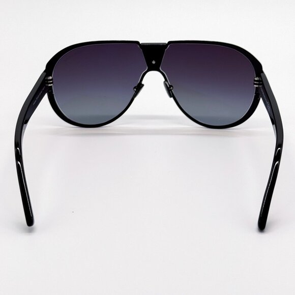 NEW TOM FORD SUNGLASSES VINCENZO TF1072 01B BLACK UNISEX EYEWEAR FT1072/S 01B main image 6